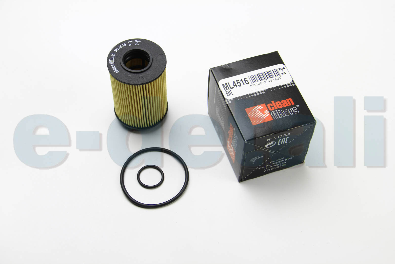 ML4516 CLEAN FILTERS Фильтр масляный MB A/B-класс (W169/W245) 04-